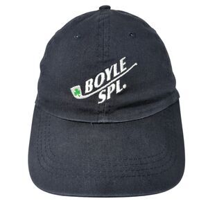 Boyle Spl Strapback Hat Blue One Size Adjustable Embroidered Quake City Caps